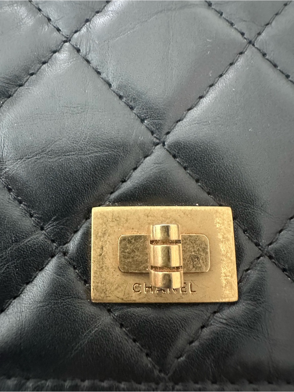 CHANEL Vintage Wallet On A Chain WOC in Black - Picture 3 of 16